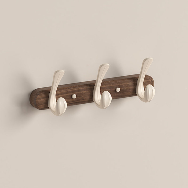 3 - Hook Wall Mounted Coat Rack