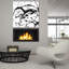  «Silver Dollars 2» par Erin Clark, art mural en verre acrylique, 24 po x 24 po-1290385382