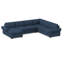 140" Wide Right Hand Facing Sleeper Corner Sectional-533891904-533891942