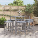 Doritta Bar Set with Stools