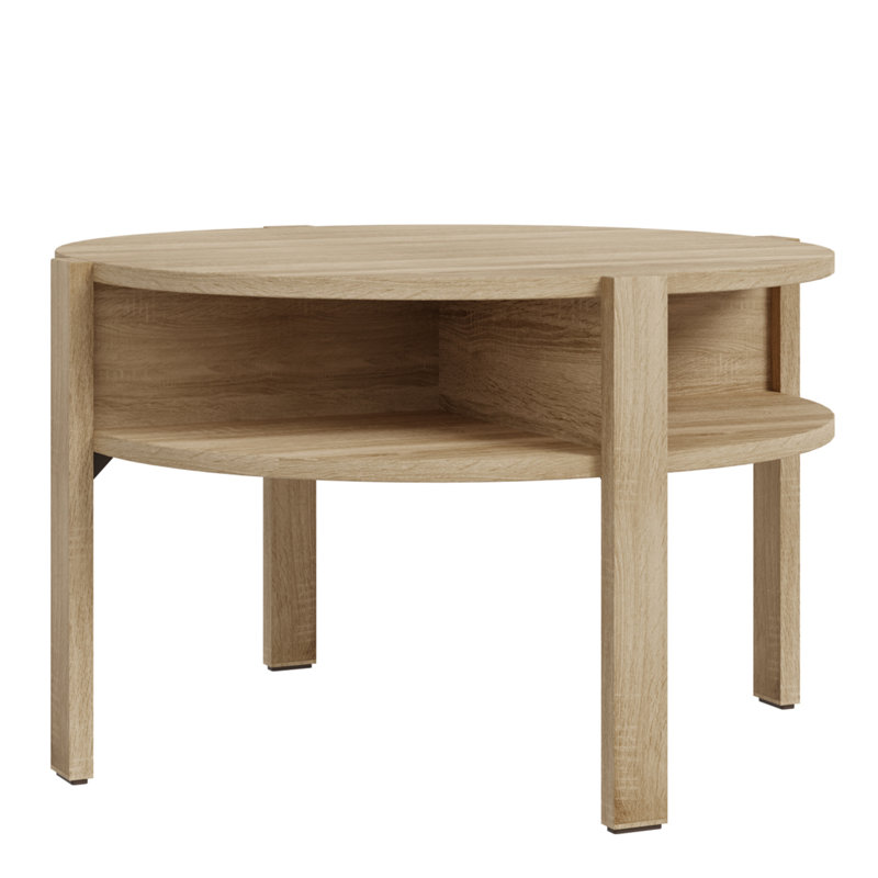Tobago Coffee Table with Storage, Sonoma Oak