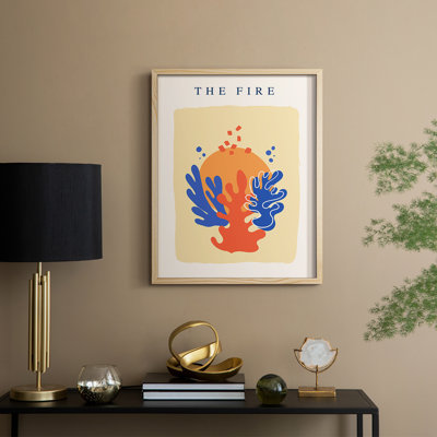 Matisse CECXVI, reproduction d'art encadrée - bois massif