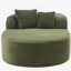 Chaise longue d'intérieur avec deux coussins de soutien pour le salon-484517256