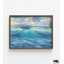 «Hawaiian Beach Surf Wave», reproduction d'art, Tropical Hawaii Resort Ocean Wave, reproduction d'art originale, affiche d'art Maui
