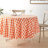 Joice Gingham Round Tablecloth-770842876-770842879