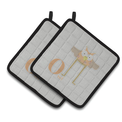 Cuisinier poignée caroline de l’alphabet de la trésors pour hibou