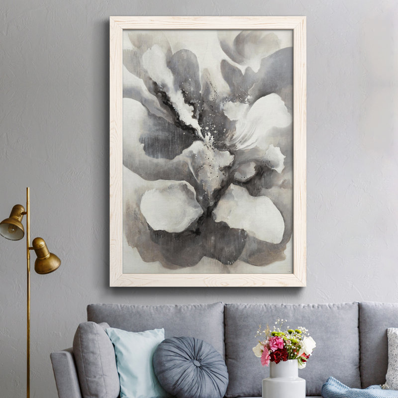 Subtil Glam - impression encadrée sur papier, H 31,5 po x l 23,5 po x P 1,5 po, Papier blanc