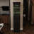 70.8" H Vertical High-Gloss Display Case with LED Lights