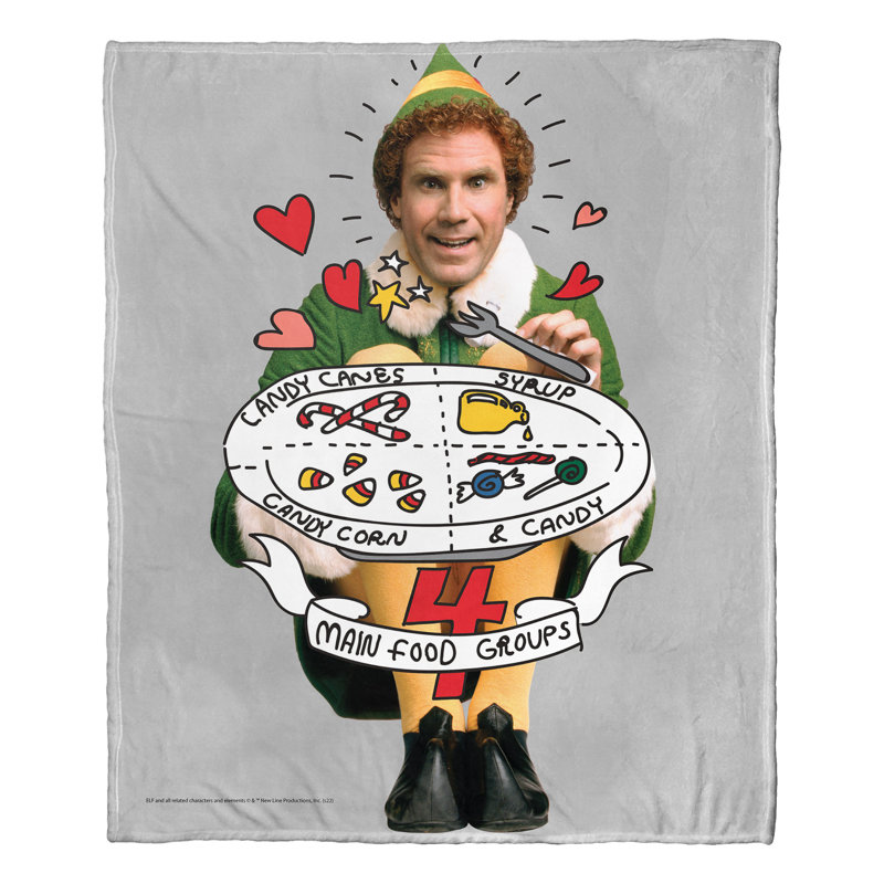 Jeté en soie 4 pièces Warner Bros. Elf