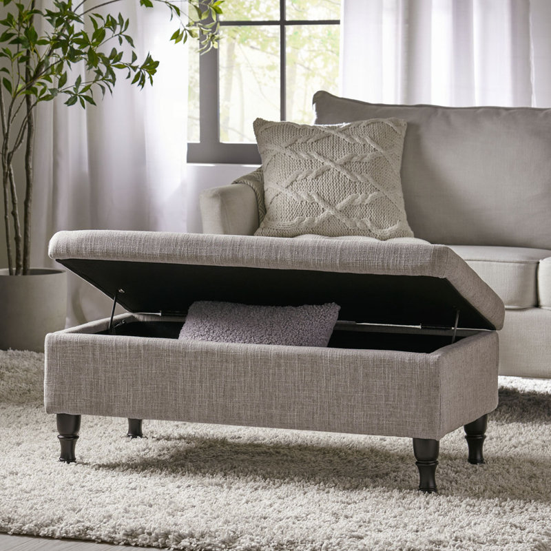Banc de rangement, Gris
