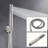 Complete Shower System with Rough in-Valve-97561005