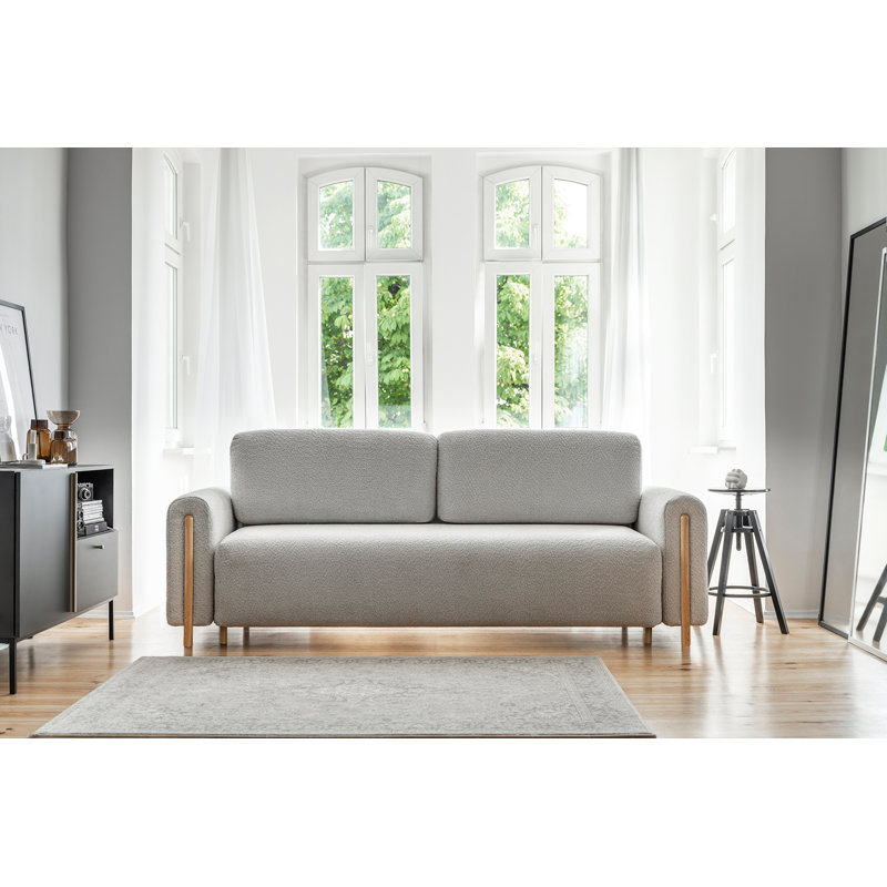 Ageeth Sofa Bed, Oak, Grey