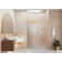 Eclipse 60 - 64 in. x 78 in. Fully Frameless Sliding Shower Door