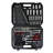 Tool Kit and Socket Wrench Set 216pcs - Basic Portable Manual Repair Tool Set for Home Use, Includes Case and Ratchet Wes and Wrenches, Suitable for Men and Women