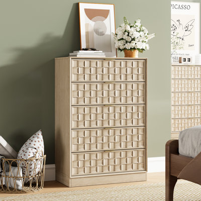 5 - Drawer Dresser, 45" H