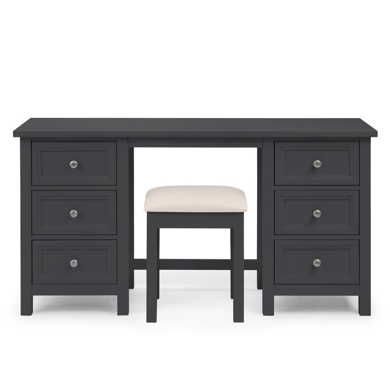 Manufactured Wood Accent Stool, Grey
