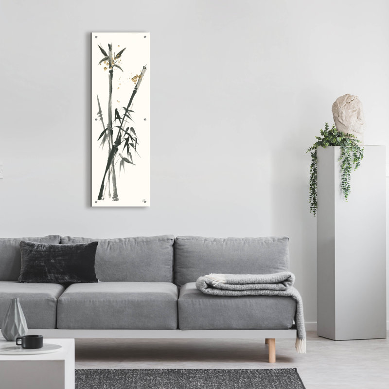  «Longevity 2» par Chris Paschke, art mural en verre acrylique, 16 po x 48 po, H 48 po x l 16 po