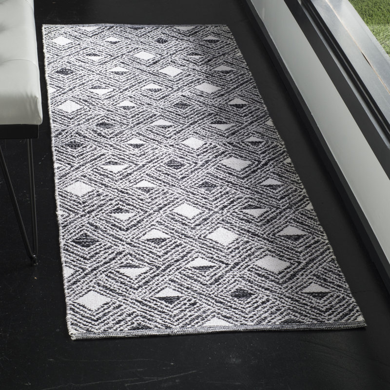 Dominica Hand Woven Performance Geometric Rug, Runner 2'3" x 7'
