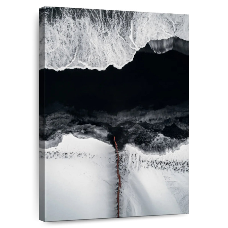 Gillard, barrière de l'Islande, Gillard noir, H 39 po x l 26 po