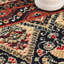 Tapis Meenakshi 100 % polypropylène, style bohème, à motifs floraux et géométriques-1100774748