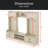 4-In-1 Detachable Hall Tree With Storage And 7 Hooks, Multiple Functions Hallway Coat Rack With Storage Drawers And Cabinet, Antique Shoe Bench For Entryway Hallway-1143121828