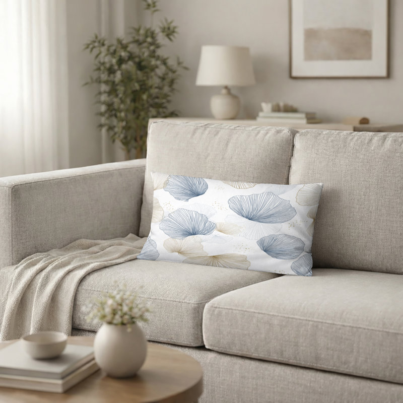 Coussin Abstract Abstract, H 12 po x l 20 po