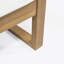 Chaises de salle à manger d'extérieur en bois pour la cour, le patio-806639746-806639748