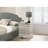 Elegant Traditional Nightstand In Silver Champagne-1539788923