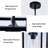 1-Light Dimmable Black Cage Single Pendant Light