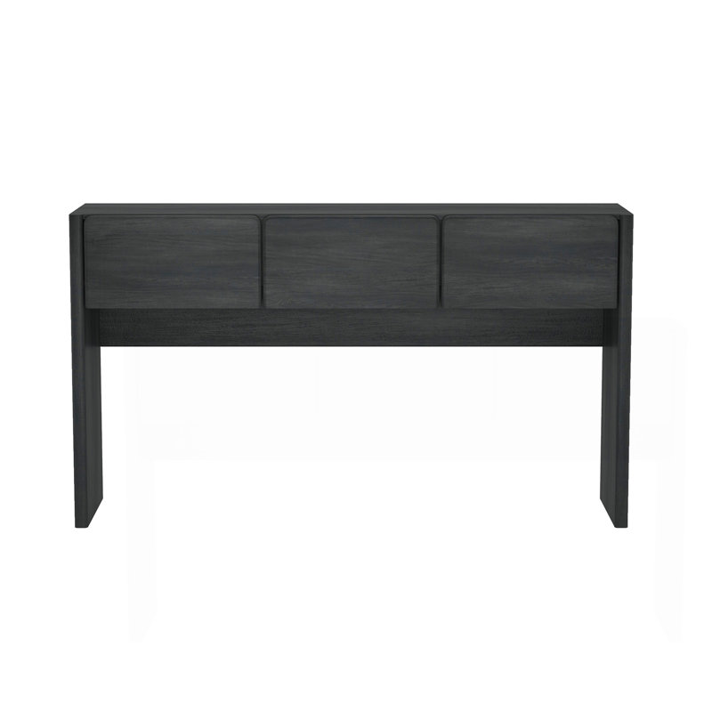 Console Table In Charcoal Gray, Charcoal