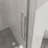 Frameless Bathtub Door, 60" W X 58" H Sleek Silent Sliding Glass Door, 1/4" (6Mm) Thick Tempered Clear Glass With Easy-Clean Coating, Heavy-Duty 304 Stainless Steel, Chrome