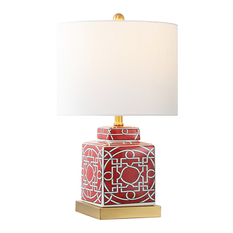 Thoman Table Lamp, Red