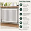 Uxbridge Horizontal Traditional Colosseum Radiator-40191183-40191184