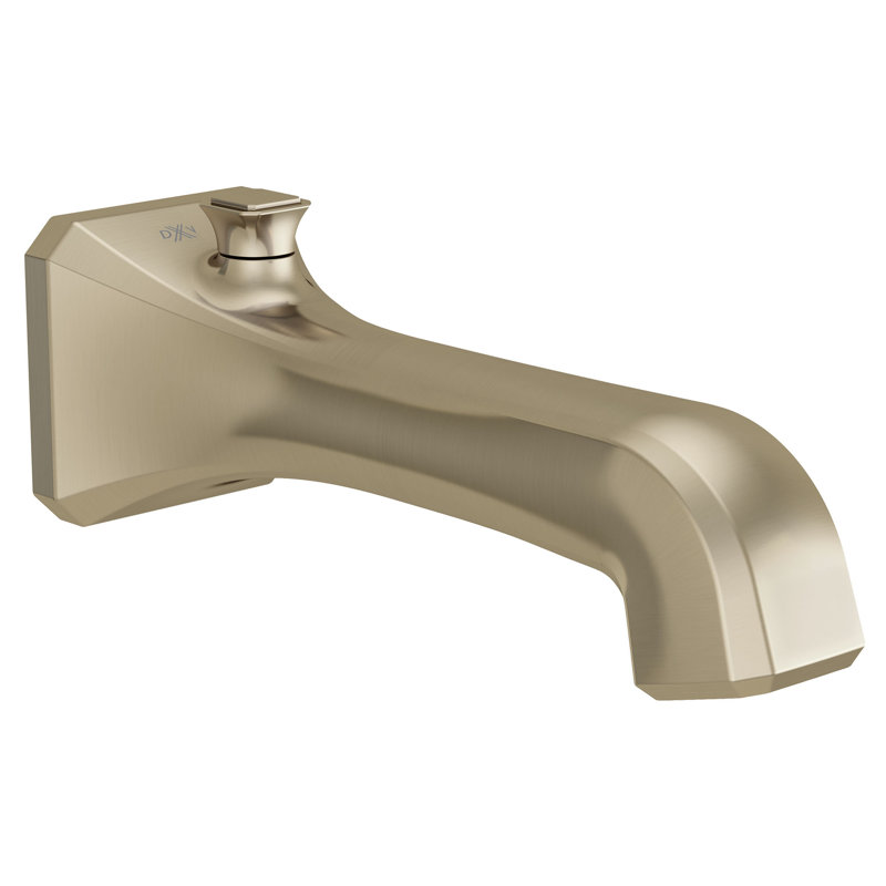 Belshire Pull Up Diverter Tub Spout, Brushed Nickel