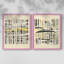 ABSTRACT Series cmxxxi - reproduction encadrée de qualité supérieure - prête à être accrochée - aucun clou requis - aucun clou requis-1008848299-1008848302