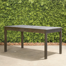 Caladesi Patio Solid Wood 6-Person Dining Table