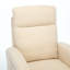 Chaise berçante moderne avec pieds en bois massif