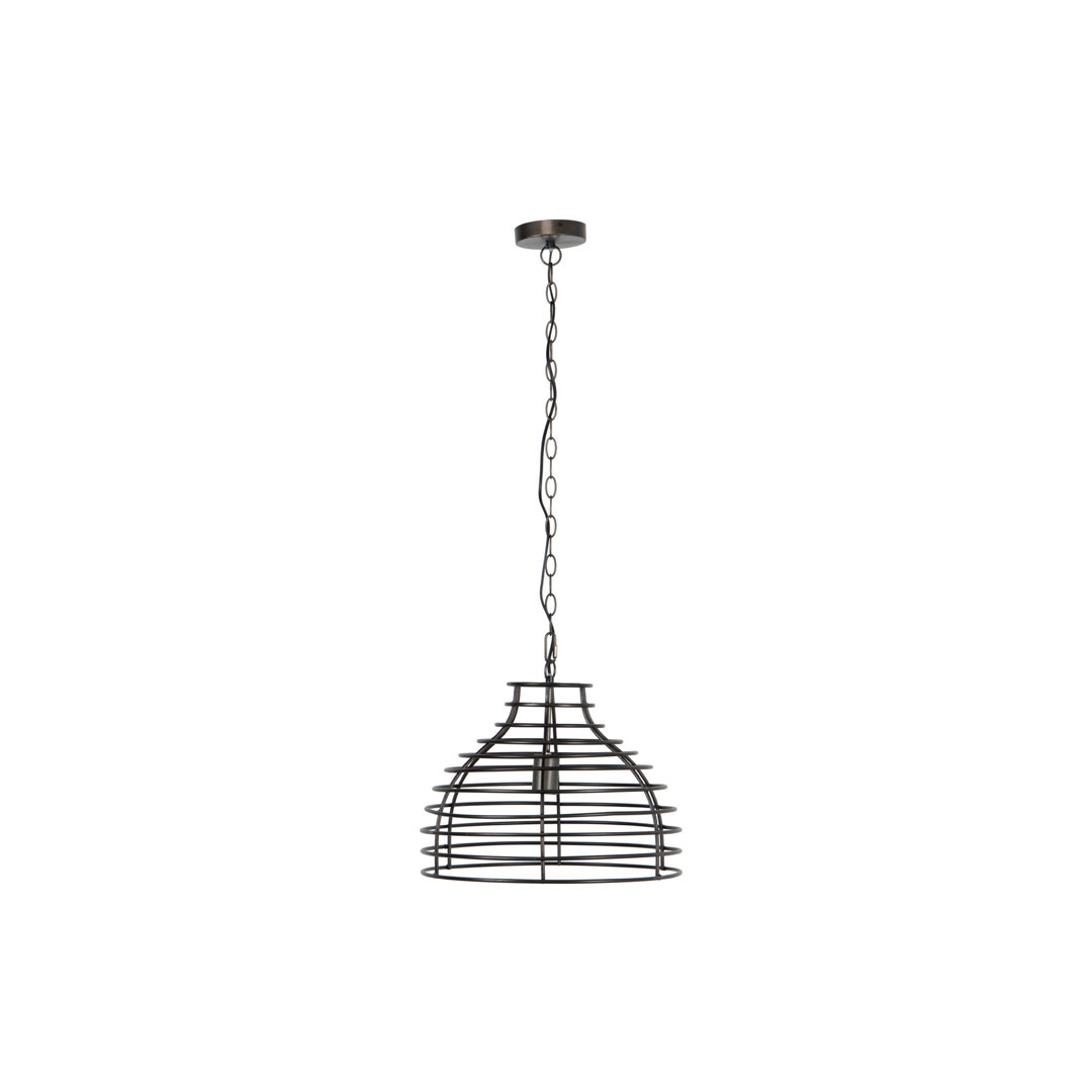 1 - Light Black Dome Pendant