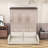 Queen Murphy Bed with LED Lights