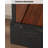 French retro-style simulated fire decorative electric fireplace