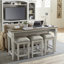Tabouret de comptoir rembourré Haylee