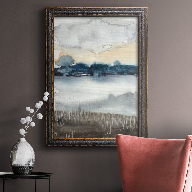 «Lakeview Sunset I», reproduction d'art sur toile, H 20 po x l 16 po x P 2,5 po