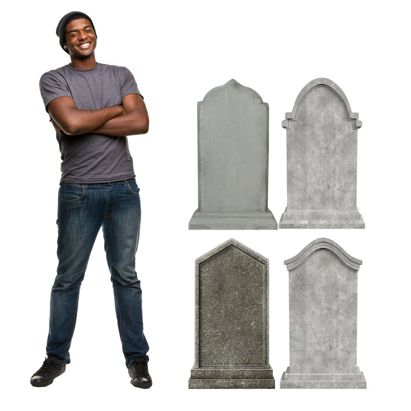Headstones Write Your Own Set of 4