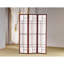 Sikeston 52'' W x 70.25'' H 3 - Panel Folding Room Divider