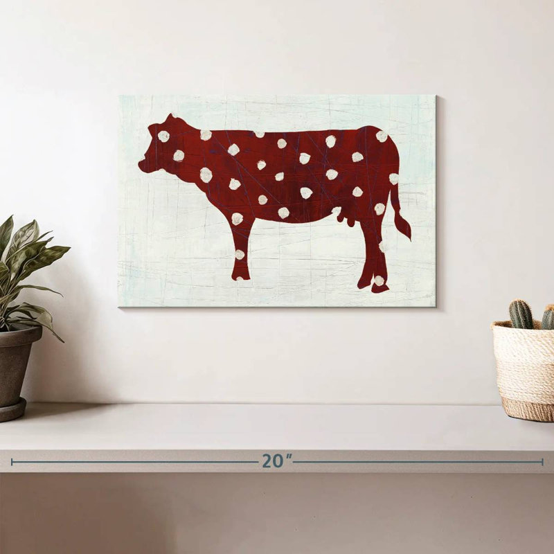 Modern Americana Farm I, H 8 po x l 12 po