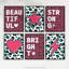 Leopard Pattern Bold Shapes - 3 Piece No Frame Print Set-88622422-88622420