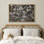 Œuvres d'art botaniques abstraites grises