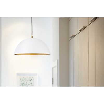 Luminaire suspendu conique à 1 lumière Carsley