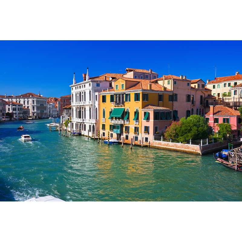 Venise - photographie sur toile tendue, H 20 po x l 30 po