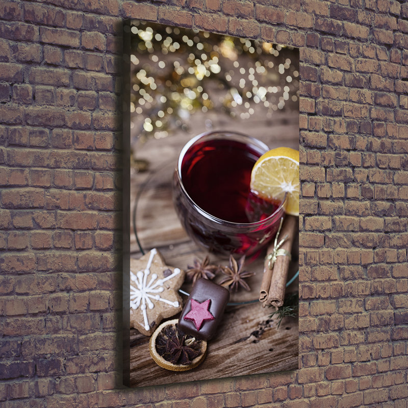 Mulled Wine - Wrapped Canvas Print